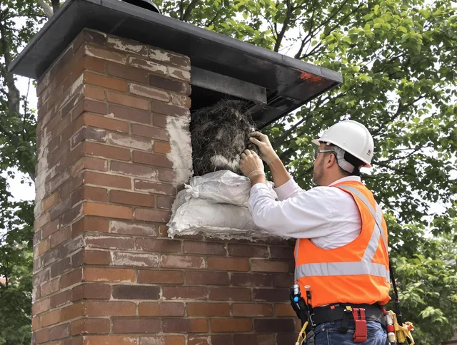 Humane removal of debris and animals by South Euclid Chimney Sweep in South Euclid, OH