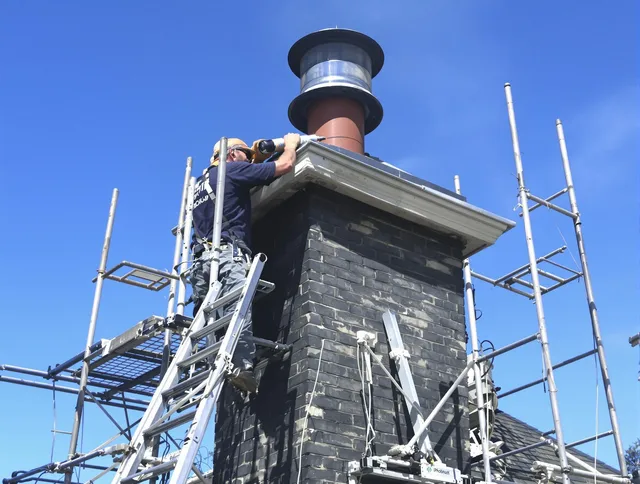 Sturdy chimney crown finished by South Euclid Chimney Sweep in South Euclid, OH