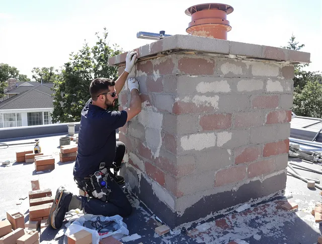 Advanced chimney repair process by South Euclid Chimney Sweep in South Euclid, OH